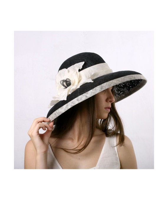 Kentucky Derby Hat, Widebrim Hat, Royal Ascot Hat, Tea Party  display picture 3