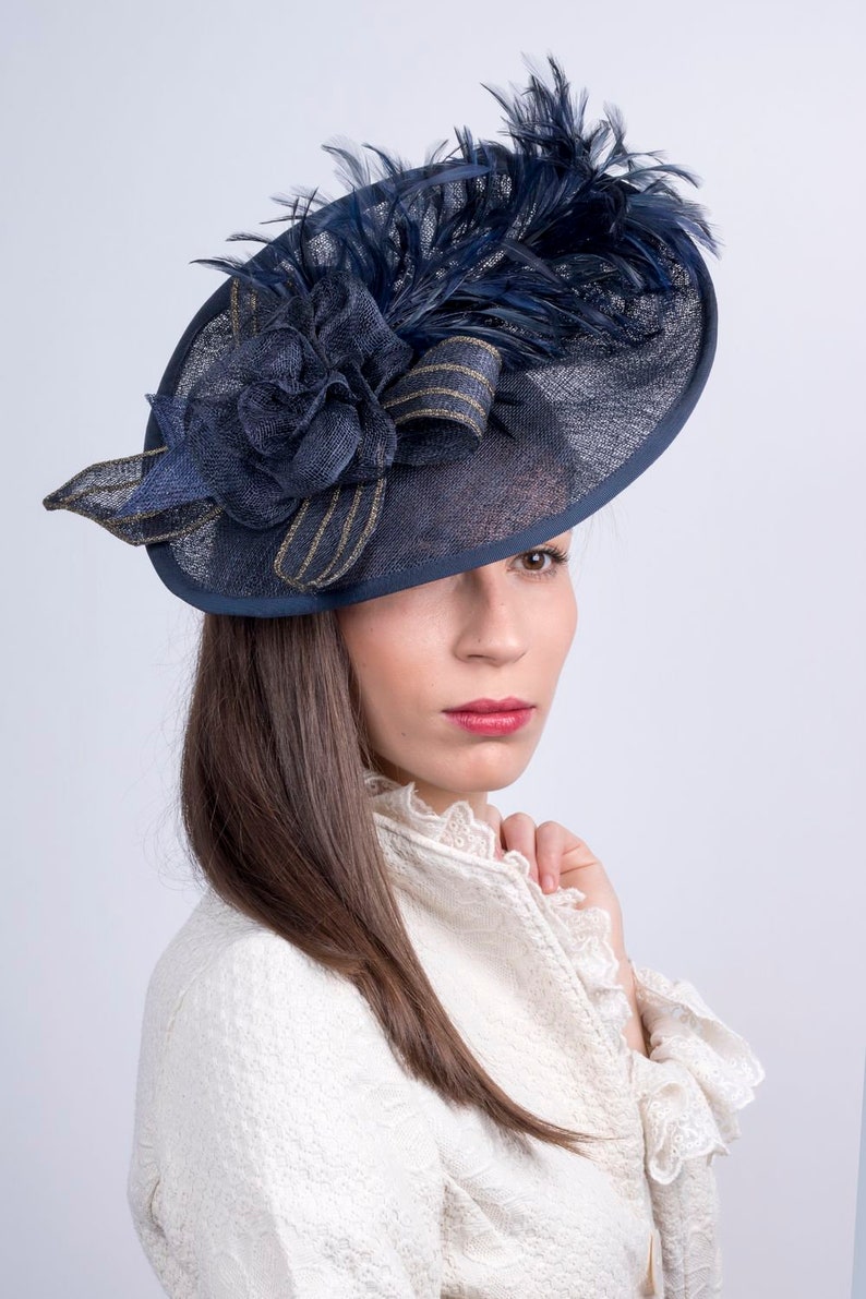 Derby Fascinator Hat Royal Ascot Hat Kentucky Derby Etsy