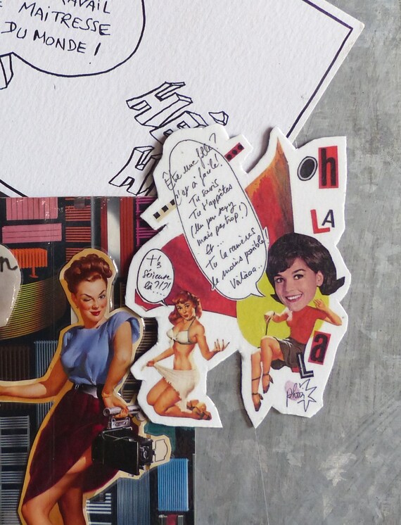 Scarica Gratis Images Feminist Magnets Vintage Humour And Pin Up Fridge Deco Etsy dernière par