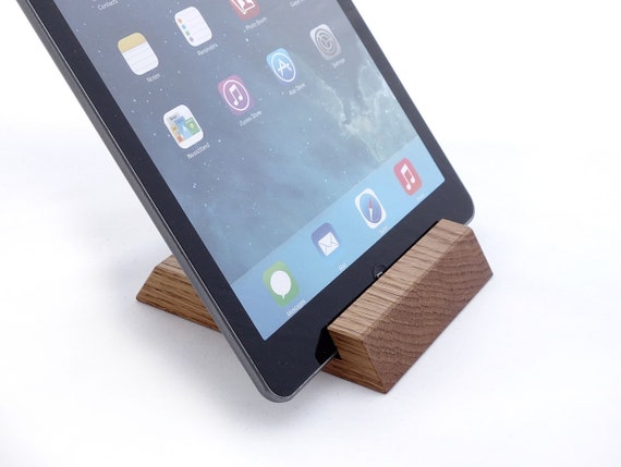 Iphone Wooden Stand Smartphone Holder Desk Organizer Etsy