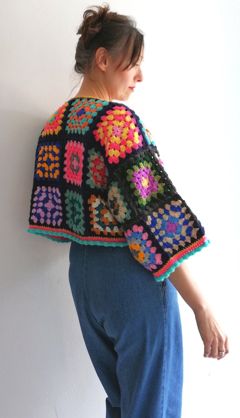 Cropped Granny Jacket PDF PATTERN, £7.80
