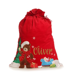 Deluxe Velvet Teddy Sack