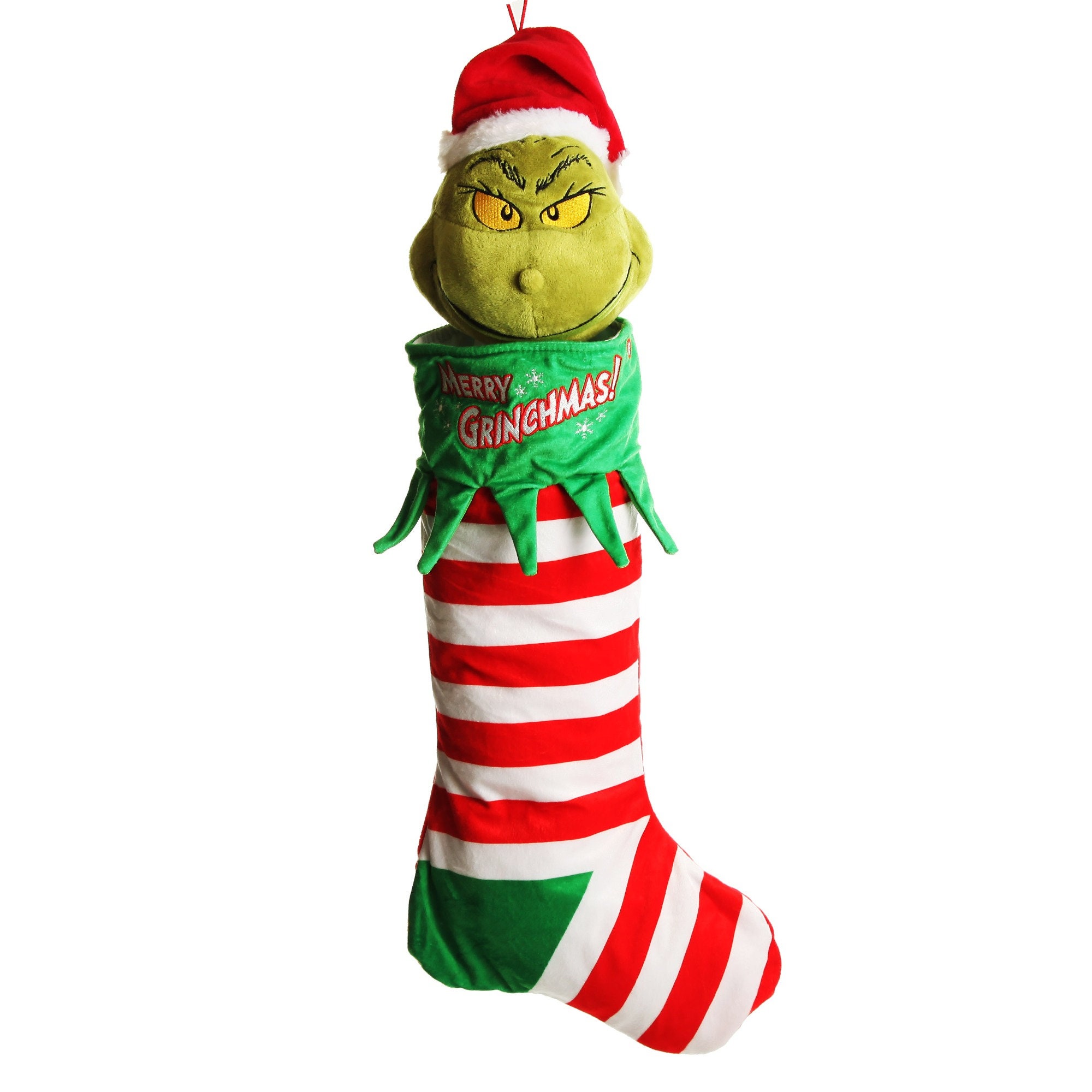 Animated Grinch Christmas Stocking Etsy