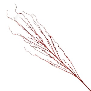 Red Glitter Branch