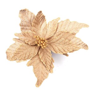 Sackleinen-Blumen-Pick-Natürliche Trim