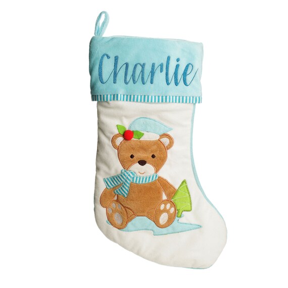 Bear christmas stocking Clearance