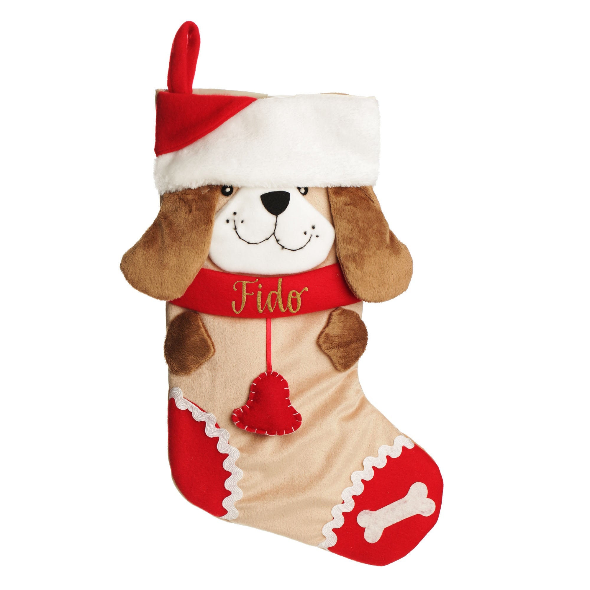 Personalised Fun Dog Christmas Stocking - Etsy Australia