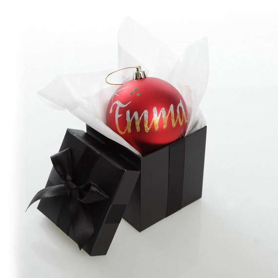 Black And Red Gift Box