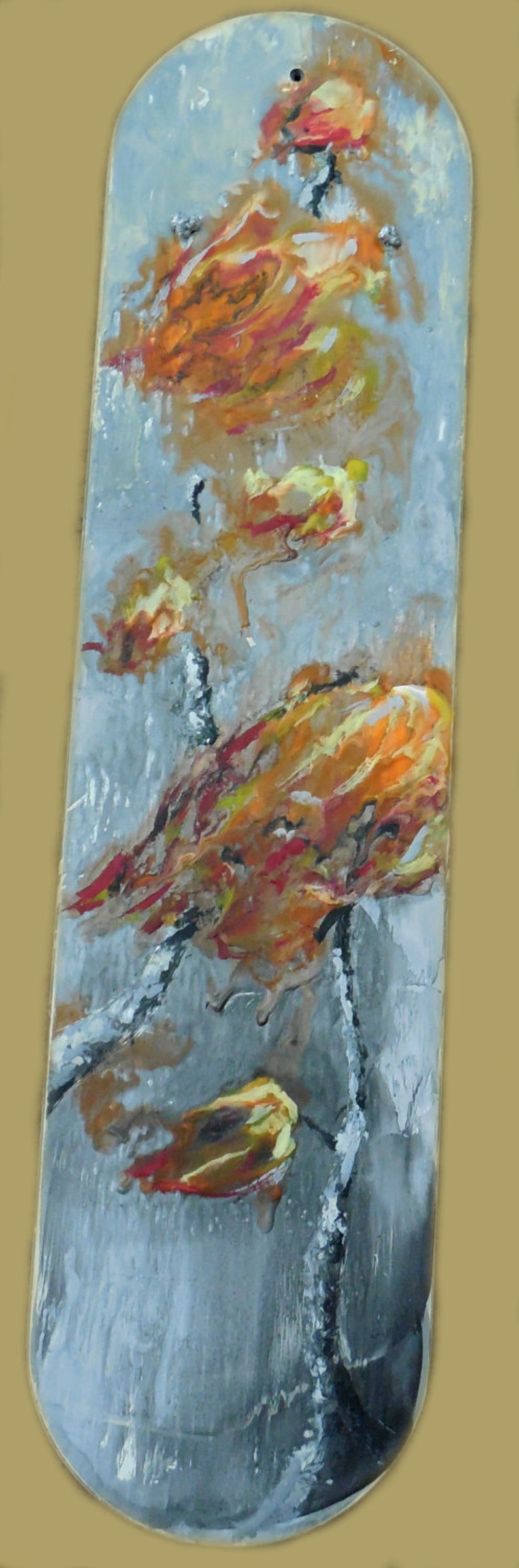 Dr Seuss Inspired Trees Melted Crayon Painting On Ceiling Etsy