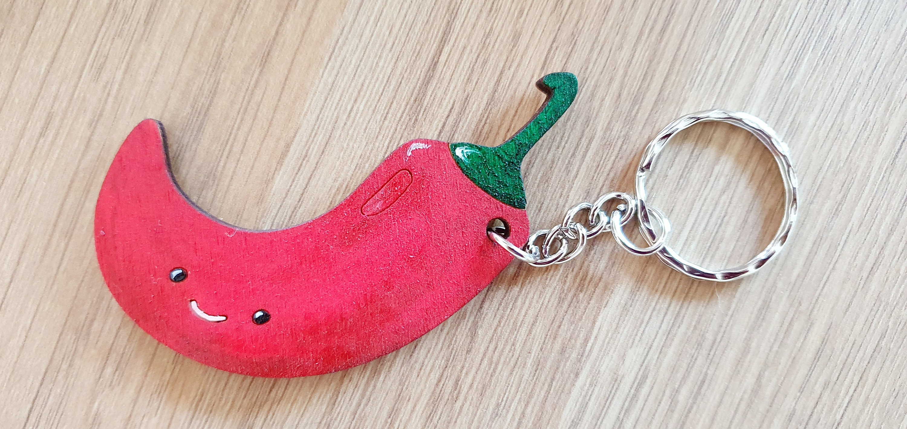 Red Hot Chilli Peppers Keychain - Etsy