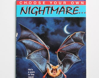 Biting For Blood Choose Your Own Nightmare Paperback No. 7 1996 RARE