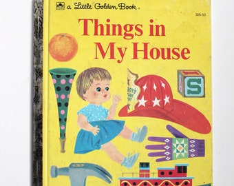 Things in My House A Little Golden Book 1968