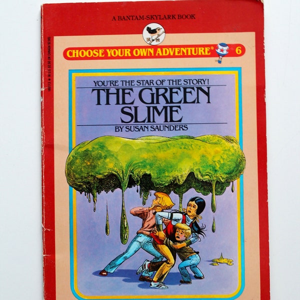 The Green Slime Choose Your Own Adventure Paperback No. 6 1988