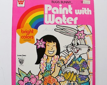Bugs Bunny Paint with Water Book 1980