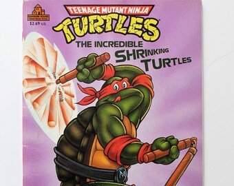 Teenage Mutant Ninja Turtles The Incredible Shrinking Turtles 1990
