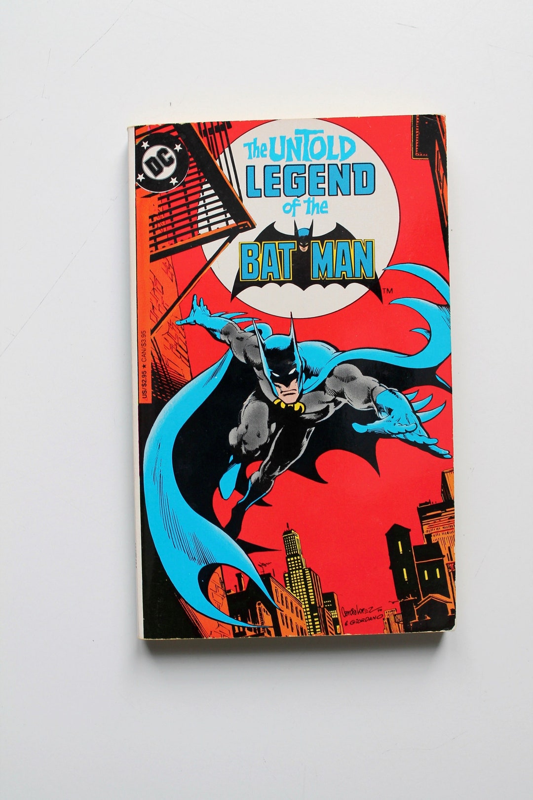 Batman the Untold Legend of the Batman Paperback 1982 - Etsy