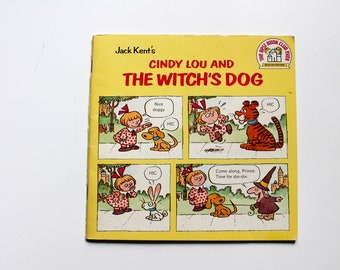 Cindy Lou and The Witch's Dog by Jack Kent 1978 RARE