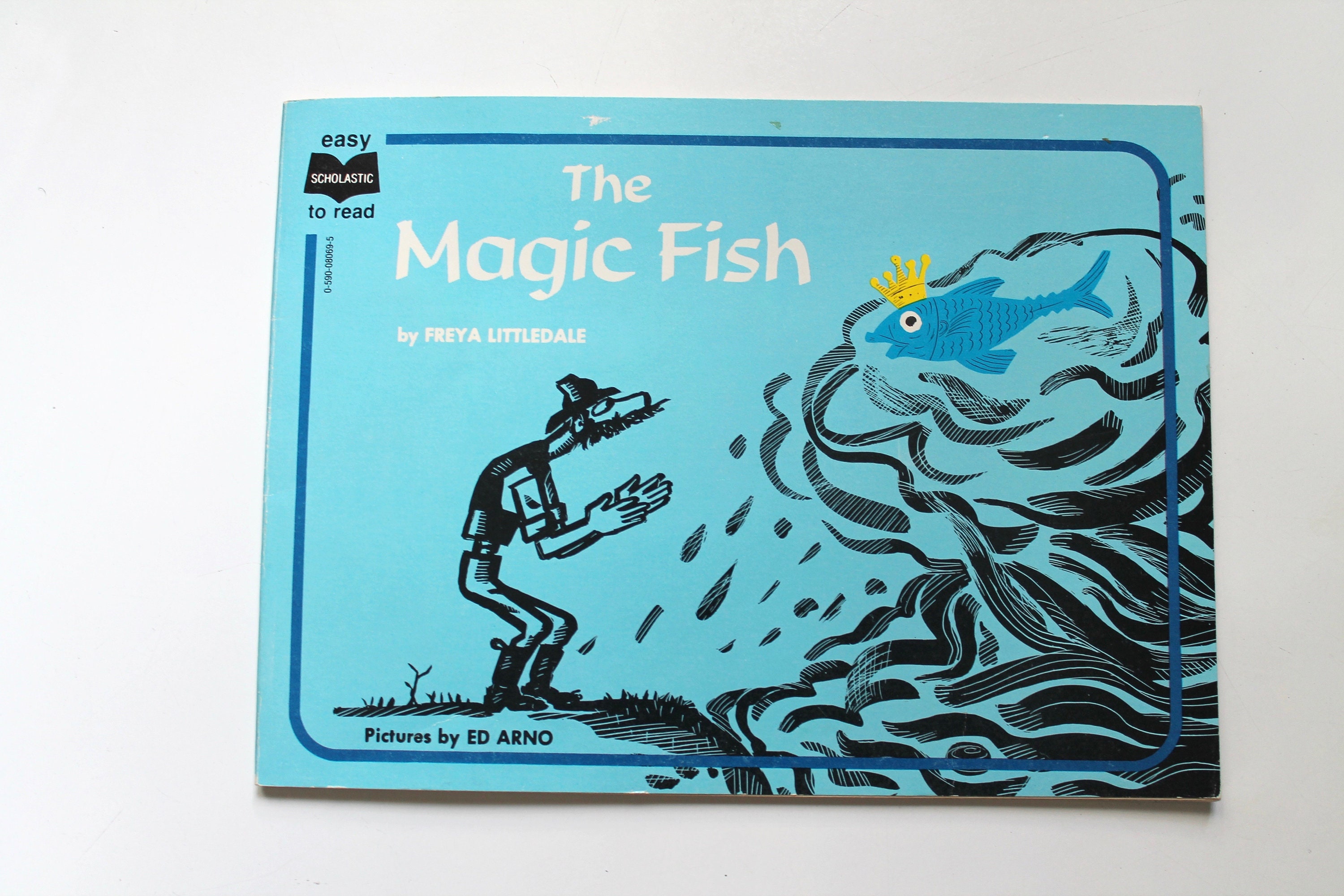The Magic Fish By Freya Littledale 1967 RARE