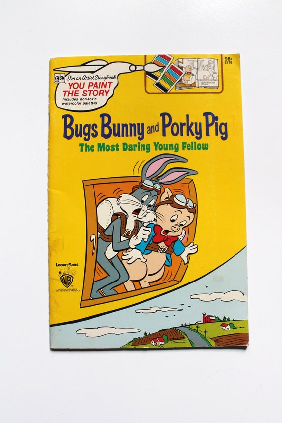 Cartoon Porn Bugs Bunny And Porky Pig - Bugs Bunny and Porky Pig the Most Daring Young Fellow I'm - Etsy