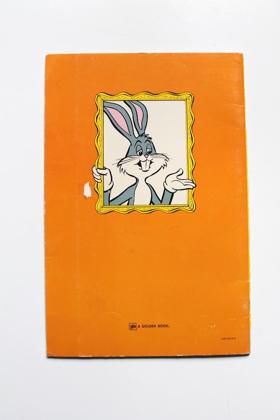 Bugs Bunny and Porky Pig the Most Daring Young Fellow I'm an Artist  Storybook Watercolor Paint Book 1980 