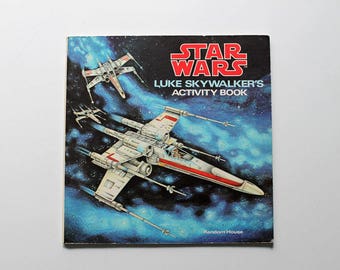 Star Wars Luke Skywalker's Activity Book 1979