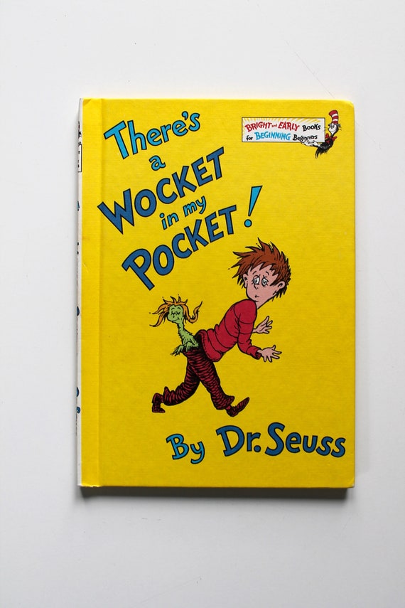 There's a Pocket in My Pocket by Dr. Seuss 1974 Etsy