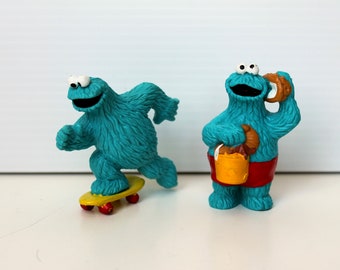Sesame Street Cookie Monster Figures or Cake Toppers
