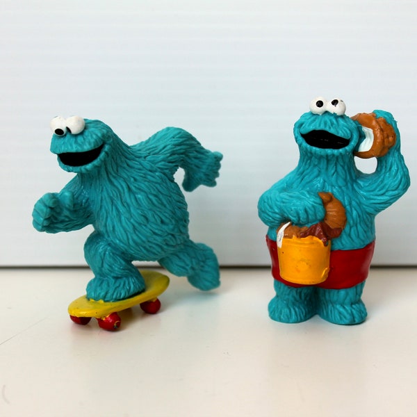 Sesame Street Cookie Monster Figures or Cake Toppers