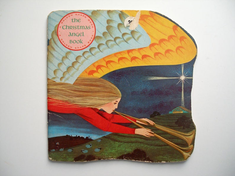 The Christmas Angel Book A Golden Shape Book 1965 Etsy