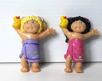Cabbage Patch Set of 2 Miniature Pvc Figures or Cake Toppers 1984