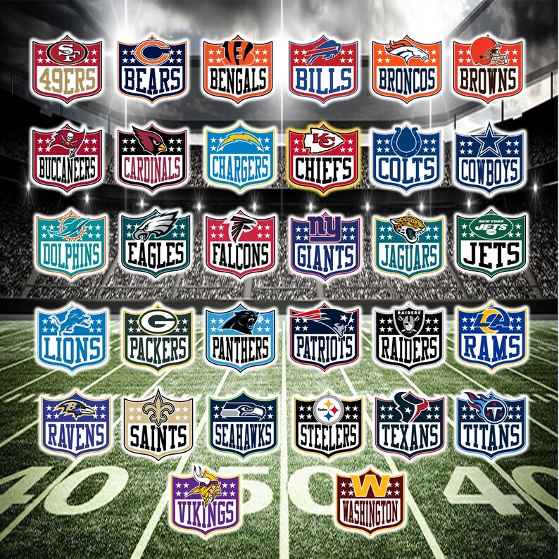 Custom NFL Dominoes