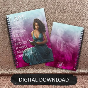 Printable &quot;I AM&quot; Journal/Planner Cover