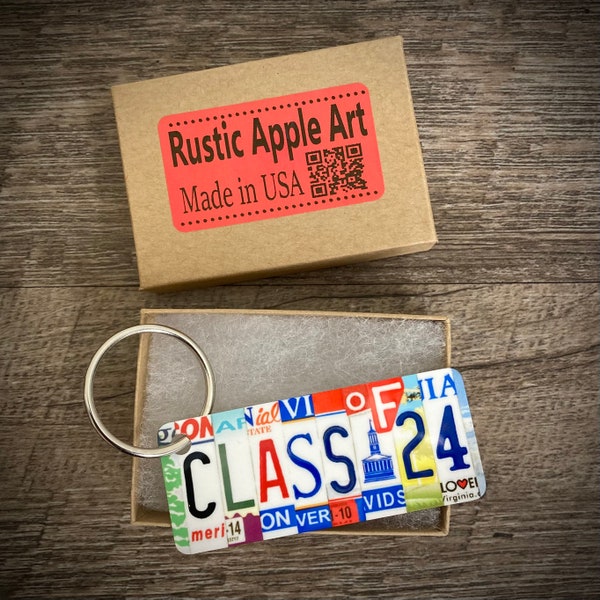 Class of 2024 Keychain Etsy