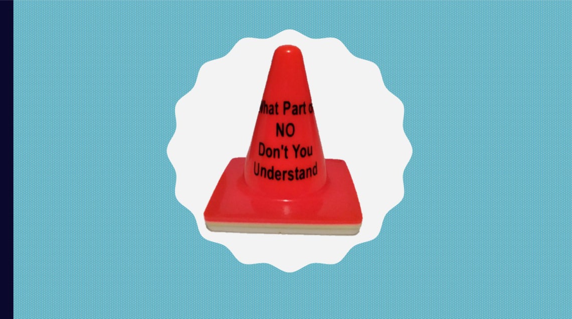 Custom Novelty Traffic Cone Etsy