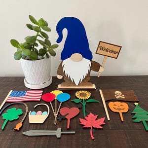 Gnome with Interchangeable Accessories