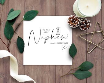 Nephew CHRISTMAS card