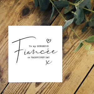 FIDANZATA San Valentino / Biglietto vuoto