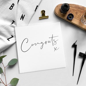 Congratulations Card