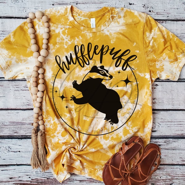 Yellow House Team Mascot  | Super Soft Graphic T-Shirt | Acid Washed or Regular Style | Custom Made To Order