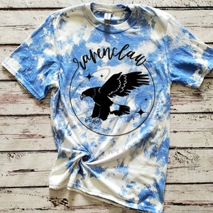 Blue House Team Mascot | Super Soft Graphic T-Shirt | Acid Washed or Regular Style | Custom Made To Order