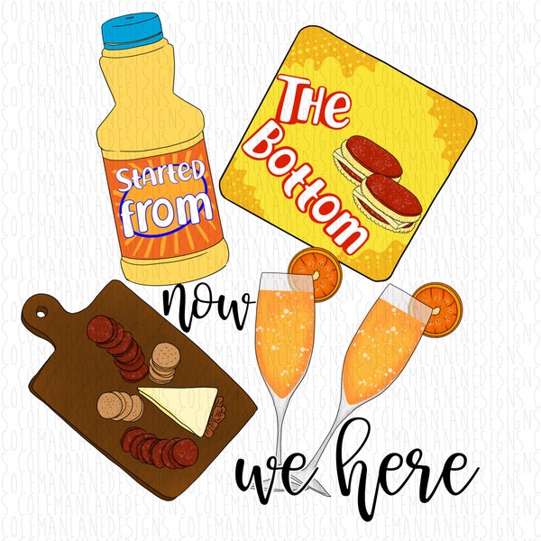 Started from the bottom now we here svg etsy