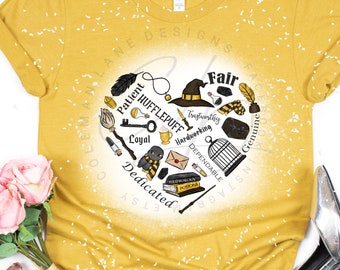 YOUTH Heart of Yellow House | Super Soft Graphic T-Shirt | Bleached Yellow Gold or Regular Style | Custom Made To Order