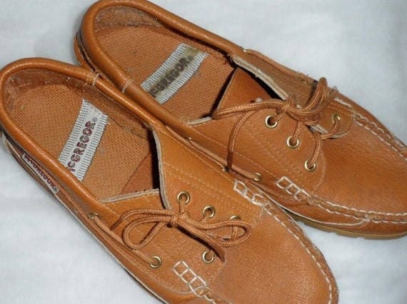 VINTAGE Mens' Macgregor Leather Loafers 