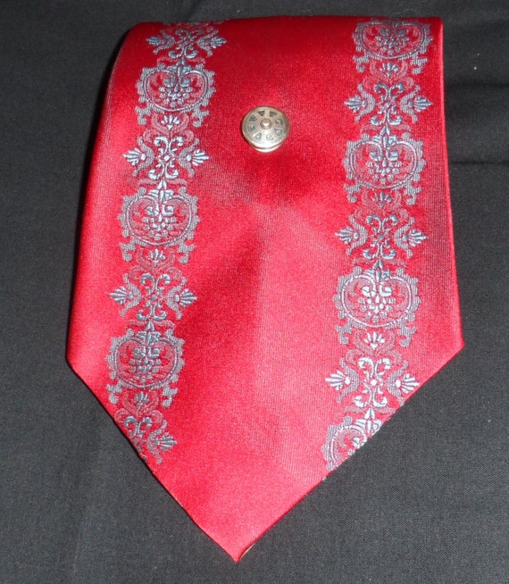 vintage 70s commodore TREVIRA dralon Bayer tie