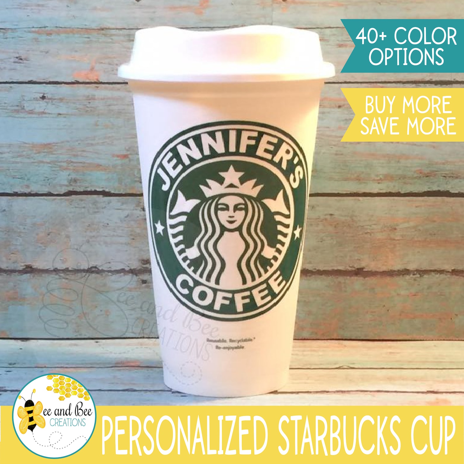 Personalized Starbucks Cup