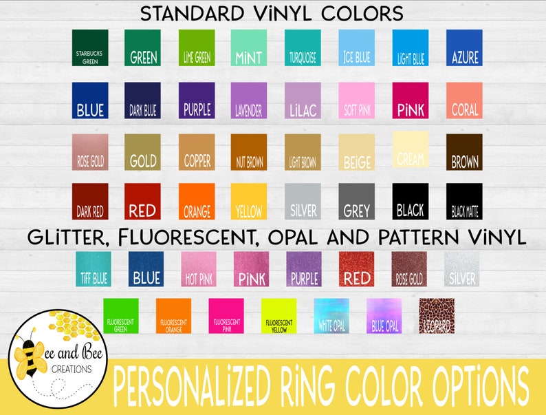 Personalized Starbucks ring decal vinyl sticker only image 4