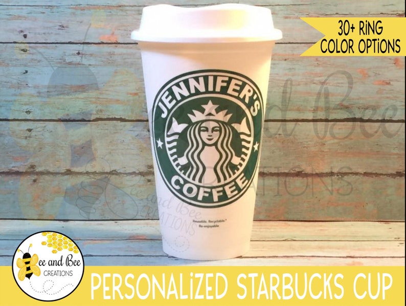 Personalized Starbucks Cup / Reusuable Starbucks Cup / Personalized Travel Coffee Mug / Travel Mug SALE 