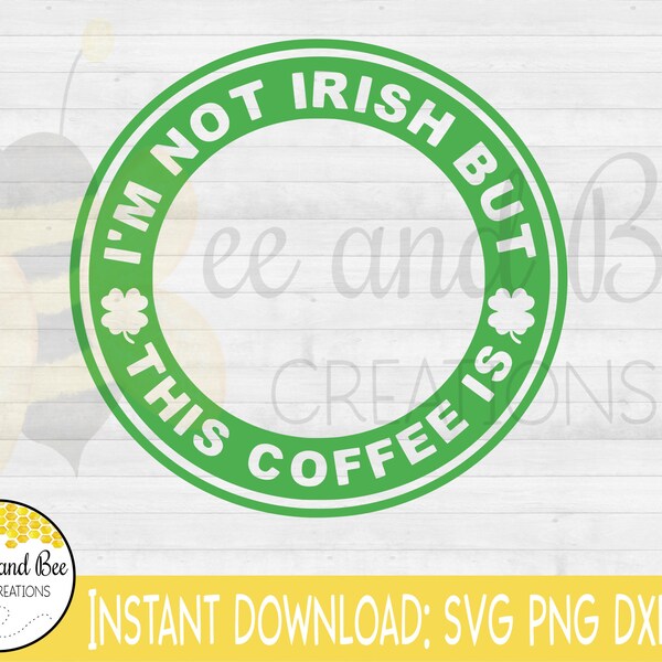 I'm not Irish but this coffee is - ST. PATRICK'S DAY Starbucks Ring