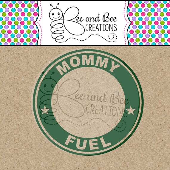 Download DIGITAL FILE : Personalized Starbucks Mommy Fuel ring svg ...