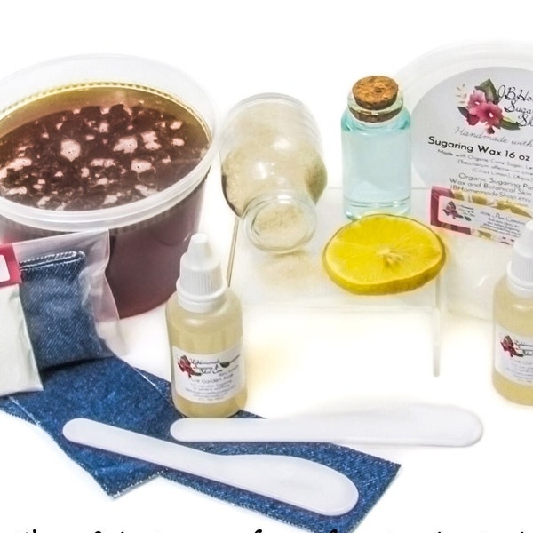 Sugaring wax natural hair removal - soft, Body Sugaring, sugar wax, sugar hair removal, 16 oz tub